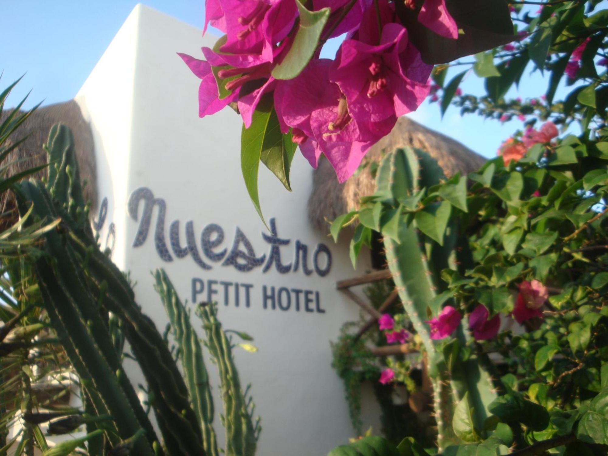 Lo Nuestro Petit Hotel Тулум Экстерьер фото